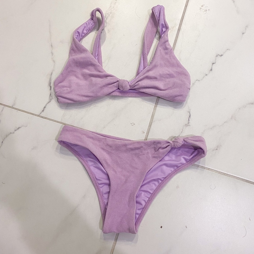 terry cloth bikini revolve